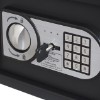 caja fuerte con código y llave de seguridad