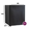 Dimensiones minibar Pure N 30 litros