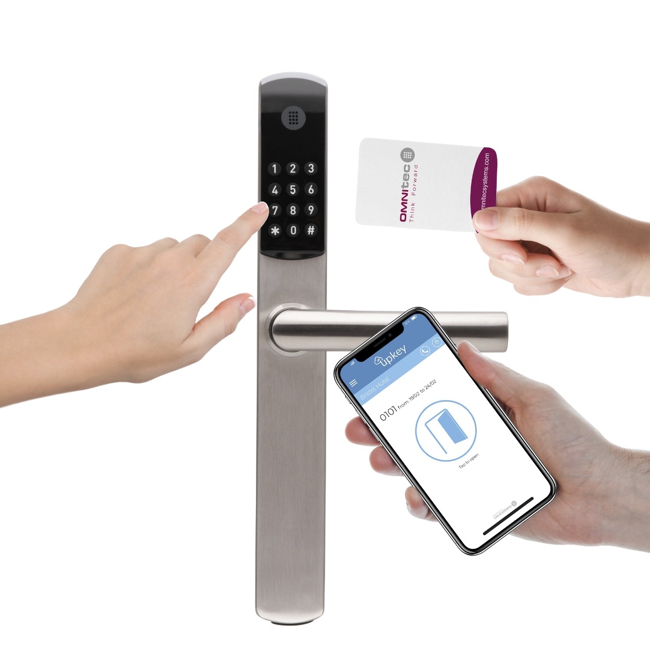 Cerradura OS SLIM CODE con Bluetooth y código