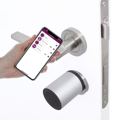 Cerradura motorizada ATIK PRO con Bluetooth y acceso remoto